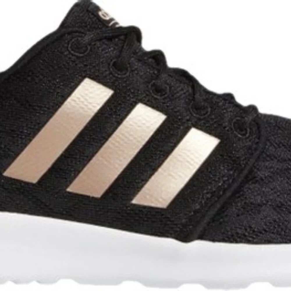 Adidas Women's Black Trainers SIZE 8 #40 - Picture 3 of 6